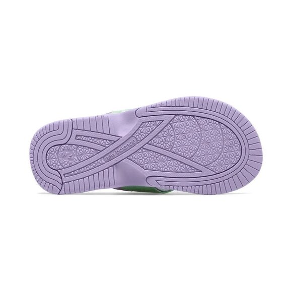 NEW BALANCE KID’S JOJO THONG SANDALS Violet/Mint - Picture 4 of 6